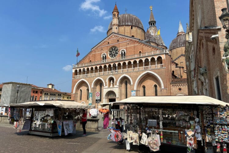 The Basilica of St. Anthony (Basilica di Sant'Antonio in Padova), Italy, is one of the two top sights to visit in Padua, even on the shortest stopover or day-trip excursion.