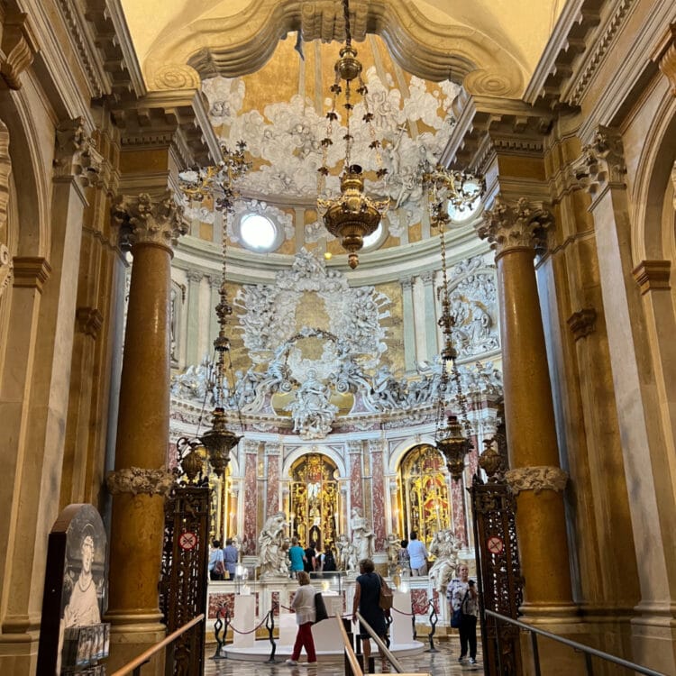 Chapel of the Relics in the apse of the Basilica of St Anthony in Padua