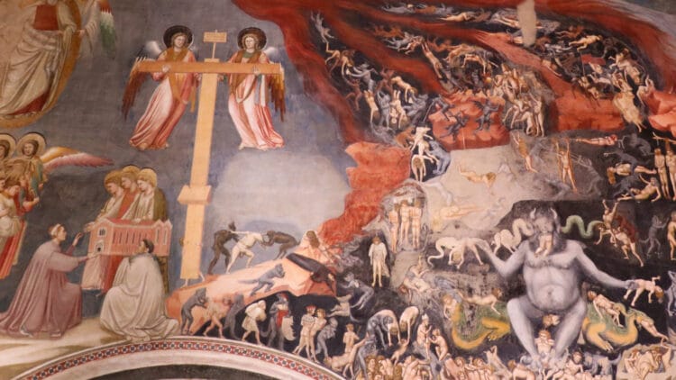 Giotto Last Judgement Scrovegni Chapel in Padua