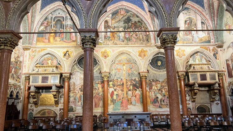 St James Chapel in the Basilica of St Anthony in Padua