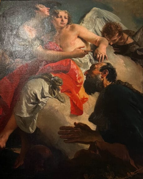 GB Tiepolo: Abraham and the Angels
